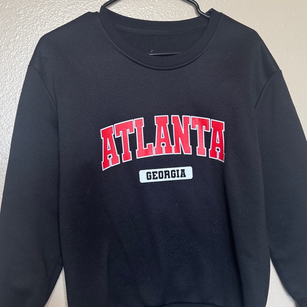 Black Atlanta Georgia Women Sweater